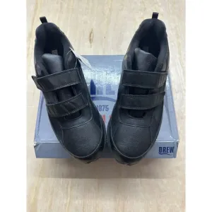 DREW Men’s “Jimmy” Black Shoes Sz 15 4W (wide) Leather Hook Closure New! $190