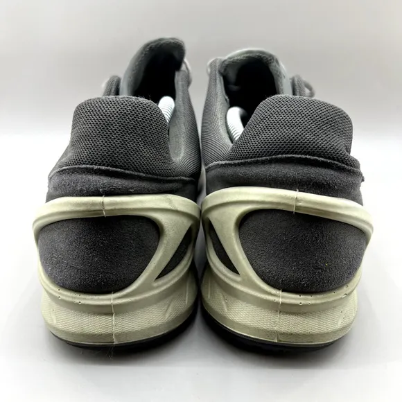 Ecco Biom Fjuel Sneakers Men's Size 13 Gray Suede Mesh Casual Comfort Low Shoes