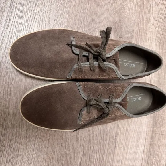 Ecco Collins 2.0 Simple Sneaker Brown Suede Oxford Shoes