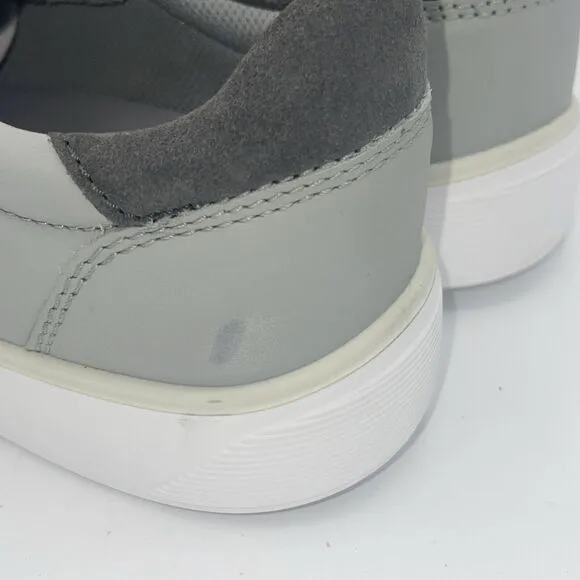 ECCO Men’s Street Tray Tennis Sneaker I’m Concrete/Titanium Sz 40=6/6 1/2 New