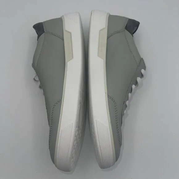 ECCO Men’s Street Tray Tennis Sneaker I’m Concrete/Titanium Sz 40=6/6 1/2 New