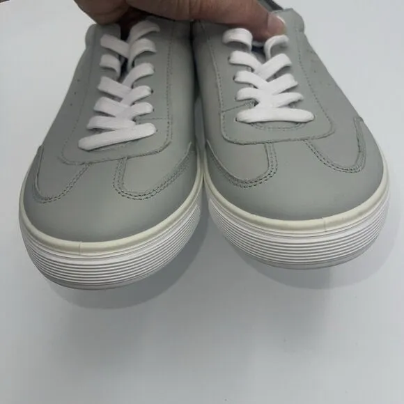 ECCO Men’s Street Tray Tennis Sneaker I’m Concrete/Titanium Sz 40=6/6 1/2 New