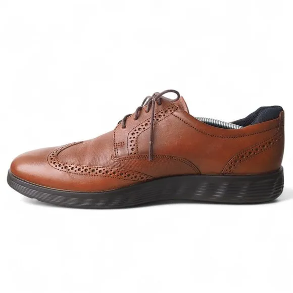 ECCO S Lite Hybrid Brogue Wingtip Oxfords &quot;Cognac Brown&quot; Men's 13-13.5/47