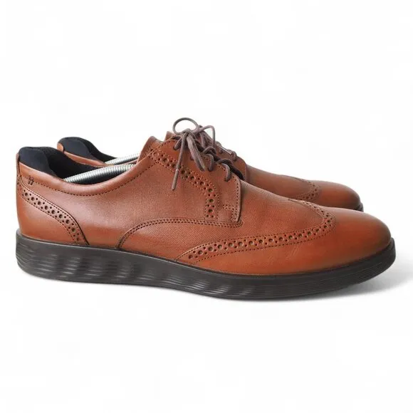 ECCO S Lite Hybrid Brogue Wingtip Oxfords &quot;Cognac Brown&quot; Men's 13-13.5/47