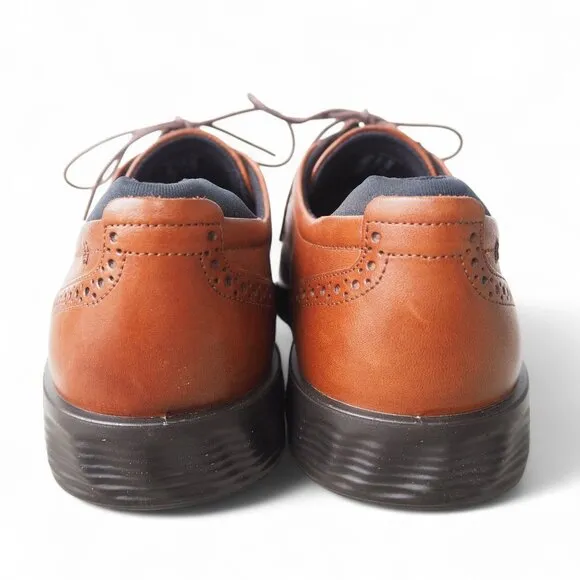 ECCO S Lite Hybrid Brogue Wingtip Oxfords &quot;Cognac Brown&quot; Men's 13-13.5/47