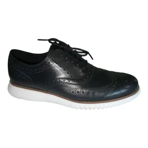 ECCO ST.1 Hybrid Zero Grands Black Leather Oxford Size 9