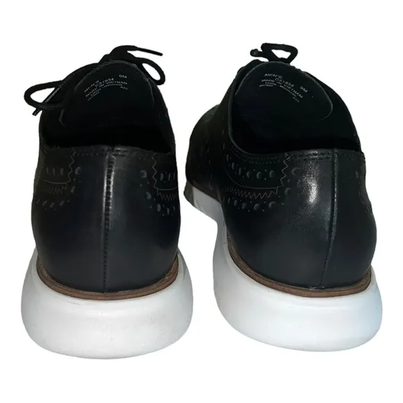 ECCO ST.1 Hybrid Zero Grands Black Leather Oxford Size 9