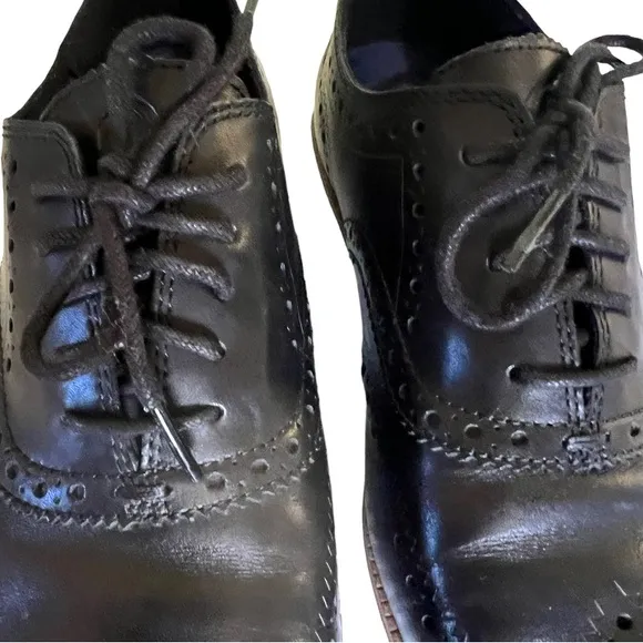 ECCO ST.1 Hybrid Zero Grands Black Leather Oxford Size 9