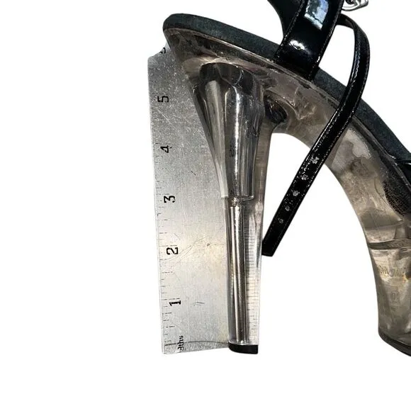 Ellie Shoes W’s 601 Sz 10 Juliet Pole dancing Fitness Platform Y2K  heel acrylic