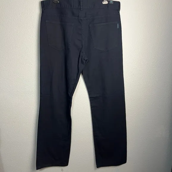 Façonnable Gabardine 5 Pocket Trousers Button Fly Casual Everyday Size 42 40x35