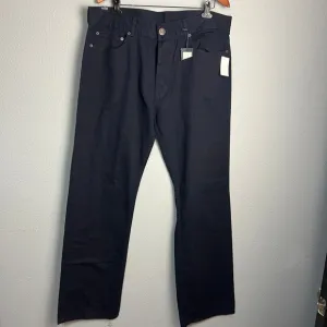 Façonnable Gabardine 5 Pocket Trousers Button Fly Casual Everyday Size 42 40x35