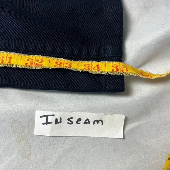 Façonnable Gabardine 5 Pocket Trousers Button Fly Casual Everyday Size 42 40x35