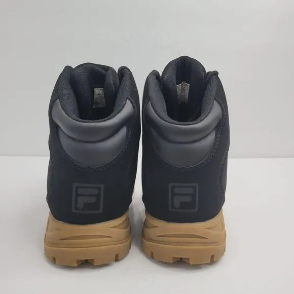 Fila Diviner FS Faux Suede Fitness Lug Sole Men's Boots 1HM00037-976 US Size 8