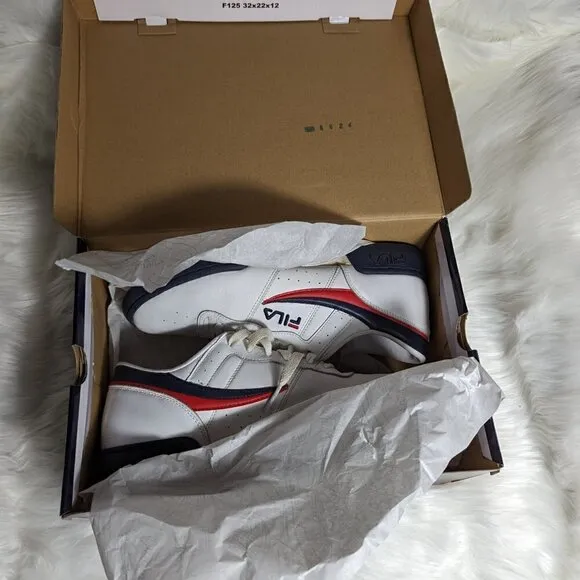 Fila Men's Original Fitness 11F16LT-150 White Lace Up Sneaker Shoes Size 9