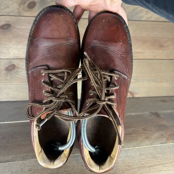 Filson mens size 11 shoes brown leather lace up comfort oxfords