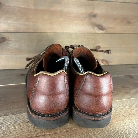 Filson mens size 11 shoes brown leather lace up comfort oxfords