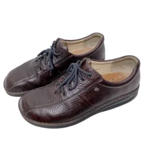 FINN COMFORT Dijon Oxfords Lace-up Comfort Shoes - Brown Leather Size 11 W