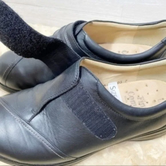 Finn Comfort Galway Black shoes size 6UK/8US