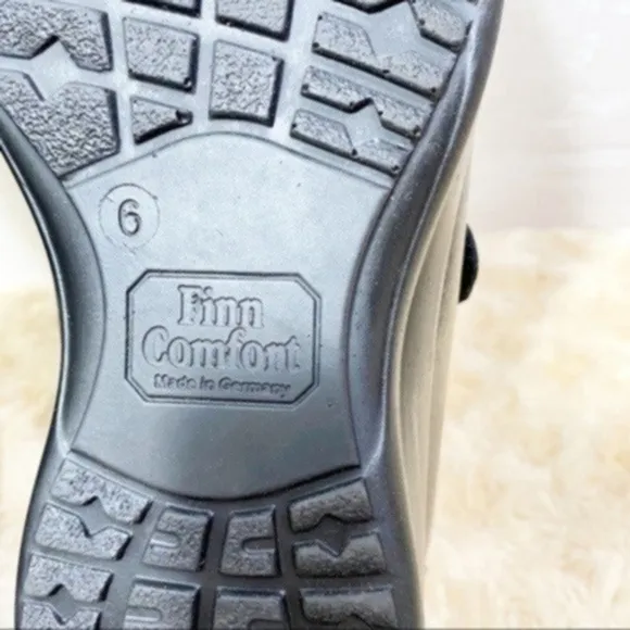 Finn Comfort Galway Black shoes size 6UK/8US