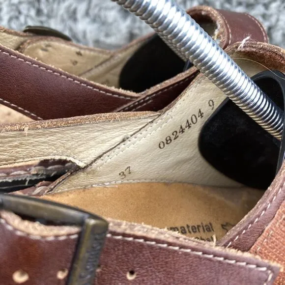 Finn Comfort Sylt Sandals EU 37 Women's 6-6.5 Germany Made