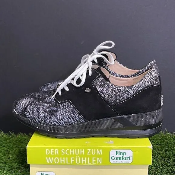 Finn Comfort Caino Sneaker | Nero