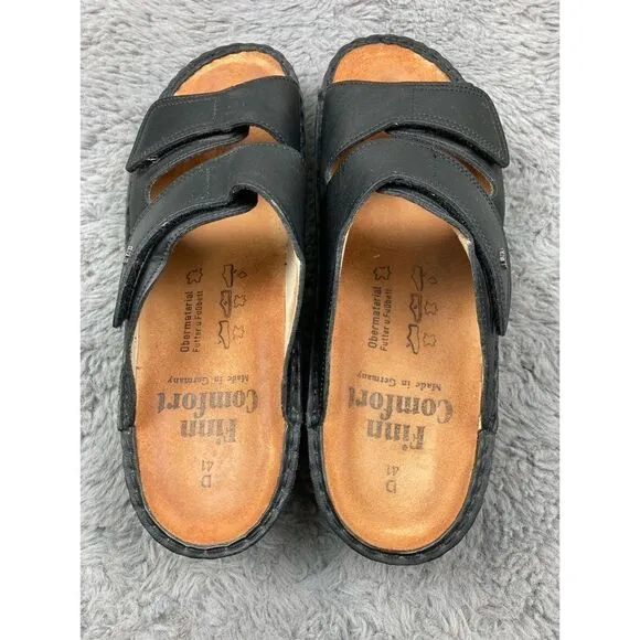 Finn Comfort Women's Jamaica Black Leather