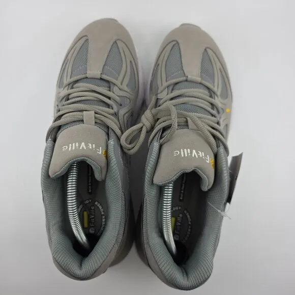 Fitville Shoes Mens Size 12W Gray Reboundcore Wide Walking Comfy NWOB Recovery