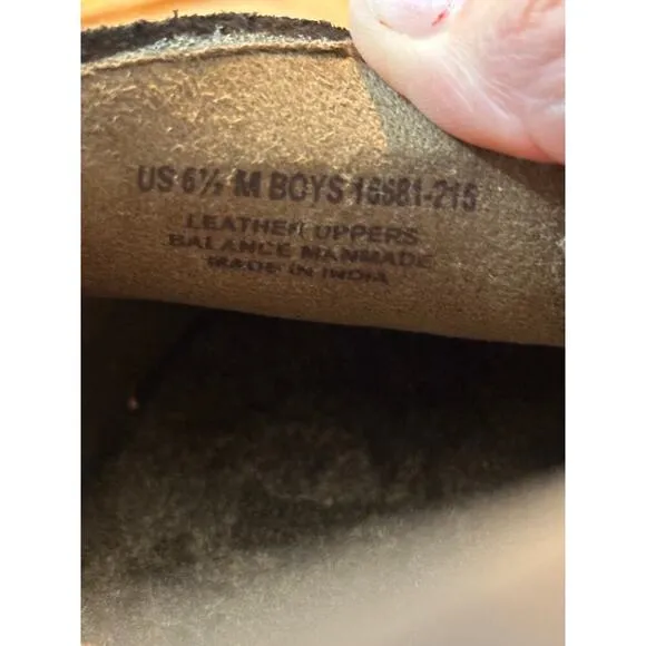Florsheim Comfortech Brown Leather Slip On Comfort Shoes Size 6.5