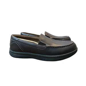 Florsheim Comfortech Brown Leather Slip On Comfort Shoes Size 6.5
