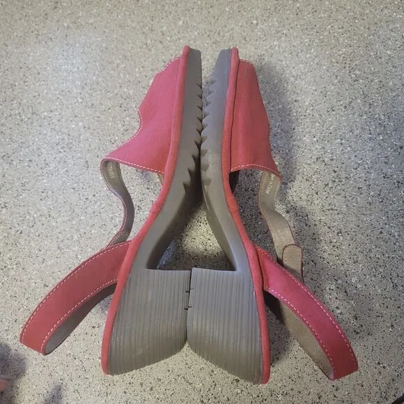 Fly London Red Wyno Sandals Size 41/10