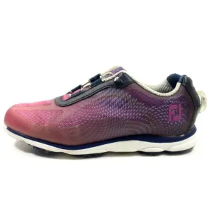 FootJoy FJ Empower Pink Purple Women's‎ Size 8 J20 BOA Lacing Golf Shoes 98004