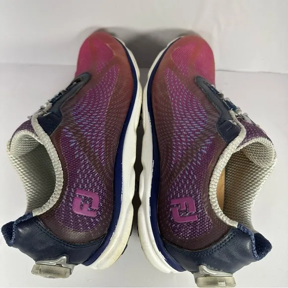 FootJoy FJ Empower Pink Purple Women's‎ Size 8 J20 BOA Lacing Golf Shoes 98004