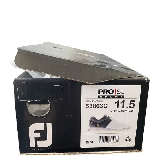 FootJoy New in Box Men’s Golf Shoes Pro SL 11.5 Medium