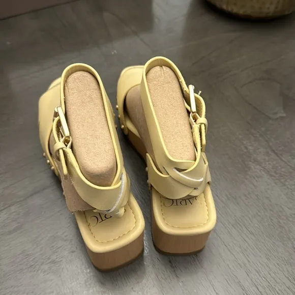 Franco Sarto Sista Platform Wedge Sandals