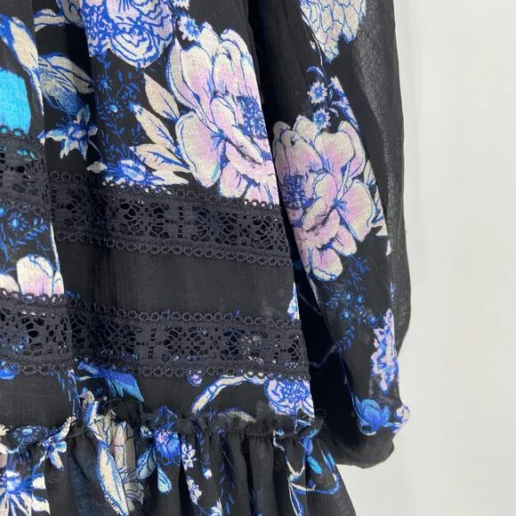Free People Cherry Blossom Mini Dress X Small
