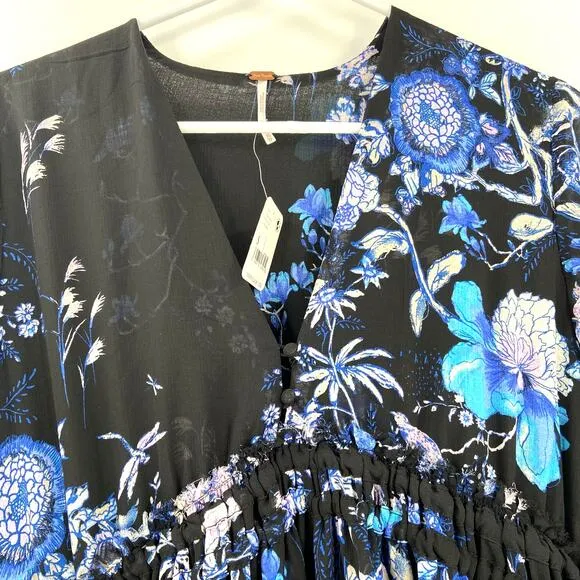 Free People Cherry Blossom Mini Dress X Small