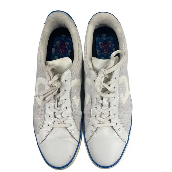 G/Fore G4 Limited Knit Disruptor Skull Golf Shoe Sneaker Men 14 White Fore Play