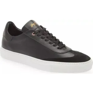 Good Man Brand NIB Legend Court Black Nappa Italy Leather Suede‎ Sneaker Size 10