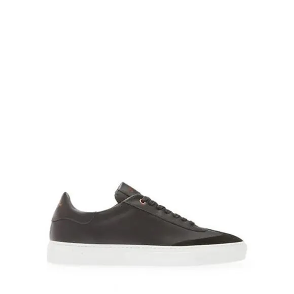 Good Man Brand NIB Legend Court Black Nappa Italy Leather Suede‎ Sneaker Size 10