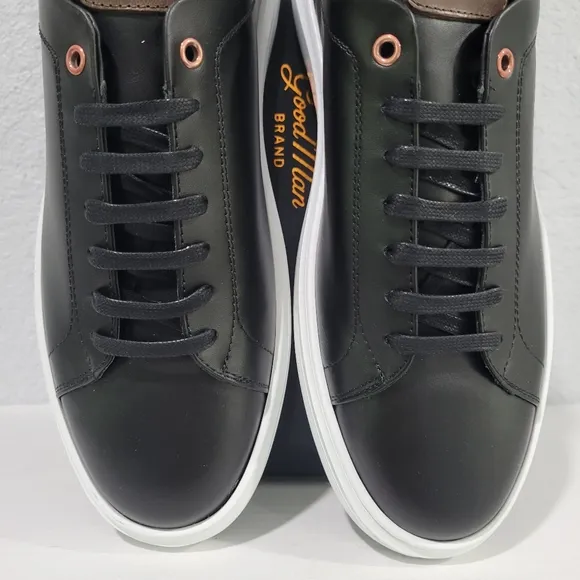 Good Man Brand Sneaker • Black Dark Vachetta 10.5 MSRP $288 Legend London New!!