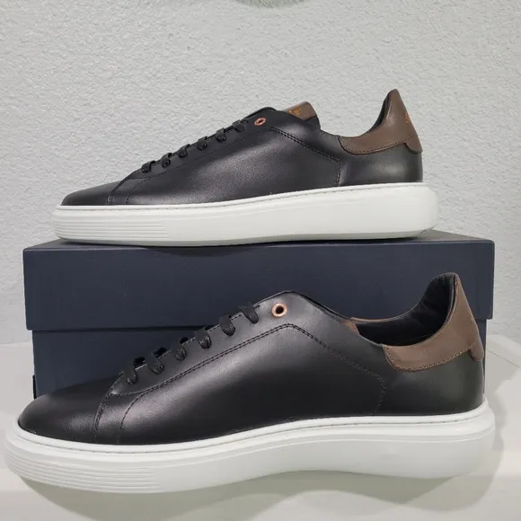 Good Man Brand Sneaker • Black Dark Vachetta 10.5 MSRP $288 Legend London New!!