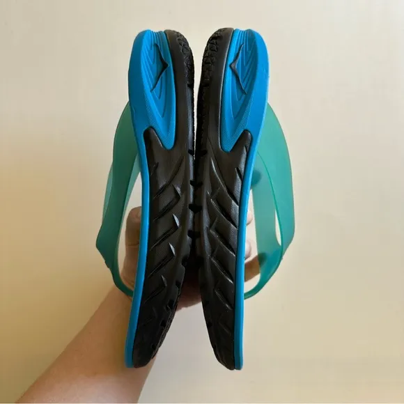 Hoka Blue Ora Flip Flop Recovery Thong Sandals