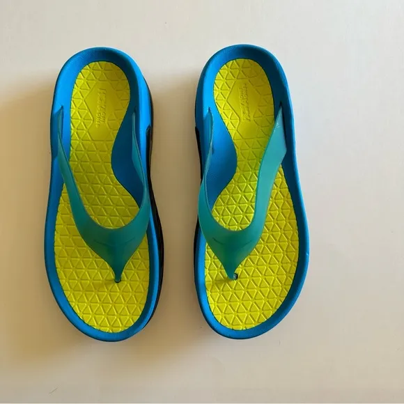 Hoka Blue Ora Flip Flop Recovery Thong Sandals