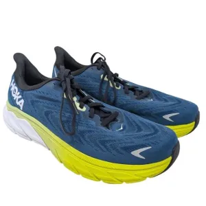 Hoka One One Arahi 6 Sneakers Road Running Shoes Graphite Blue Mens Size 10D