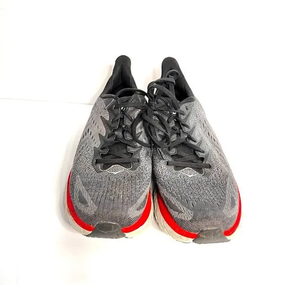 HOKA ONE ONE Clifton 8 Men's 12.5D Running Shoes Gray 1119393-ACTL