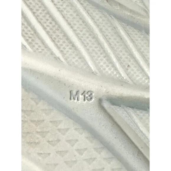 Hoka One One Flip Flop Recovery  Grey Gray Sandals Mens Size 13 Slip On
