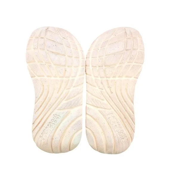 Hoka One One Free People Ora Recovery Slide Sandals Women Size 10 Marble Yellow