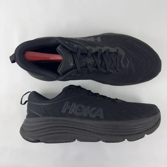 HOKA ONE ONE Gaviota 5 Men's Size 13 | Black Running Shoes Stability Comfort