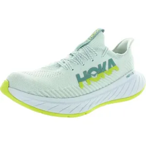 Hoka One One Mens Carbon X 3 Green Fitness Running &amp; Training Shoes Shoes New