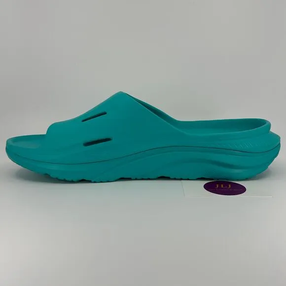 Hoka One One Men's Ora Recovery Slide 3 Slip On Comfort Sandals Ceramic Size 14